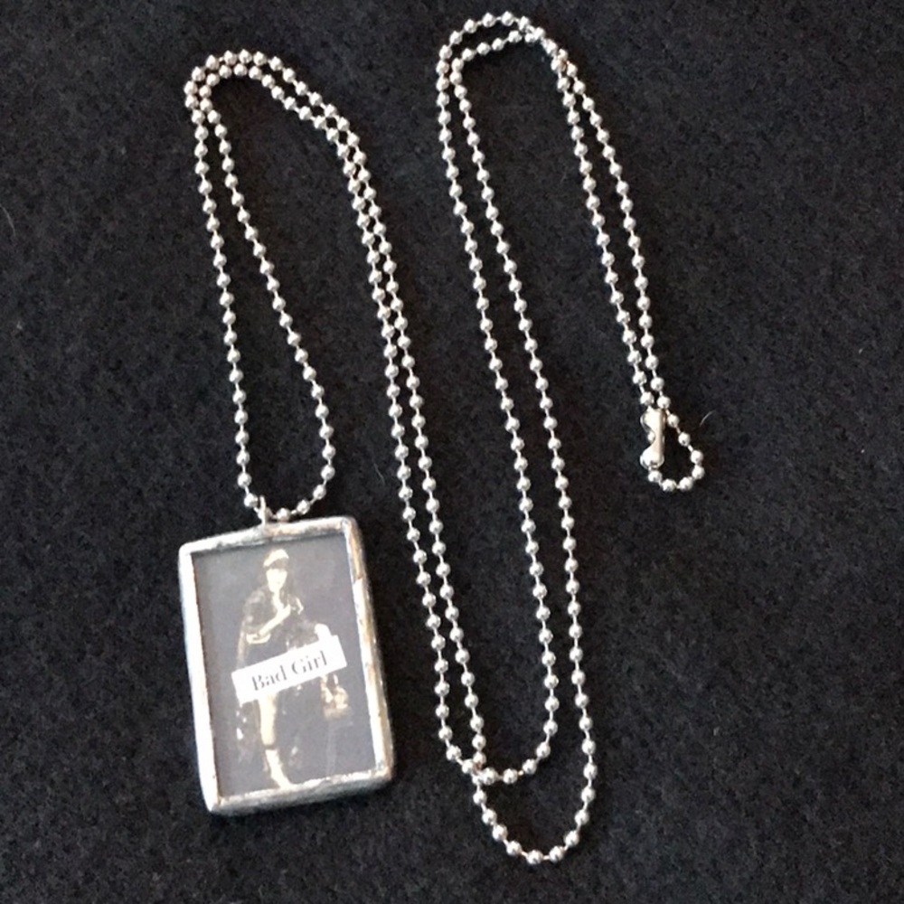 Silver necklace